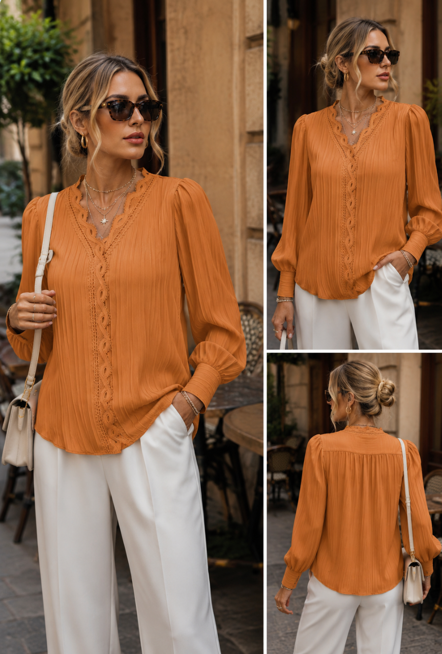 Blusa de color de verano