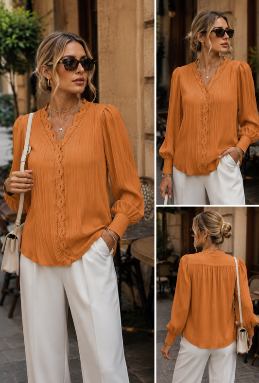 Blusa de color de verano